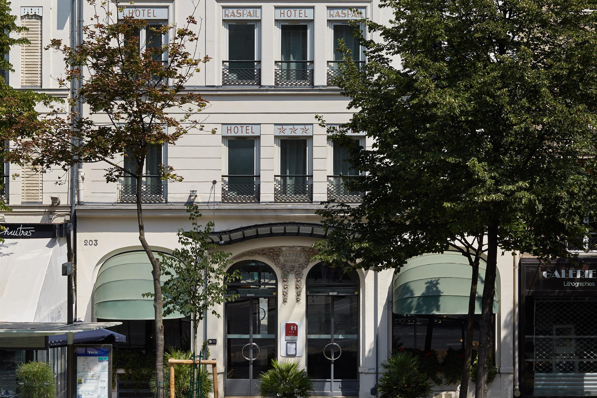 Hotel Raspail Montparnasse Paris Eksteriør bilde